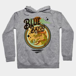 Blue Bayou Restaurant New Orleans Square Bar Lounge California Hoodie